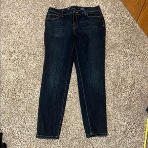 Simply Vera Vera Wang Dark Indigo Skinny Jeans